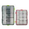 Waterproof Fishing Tackle Organizer Box Tackle Dividers Box withAdjustable Dividers Transparent Fishing Lure Storage Box