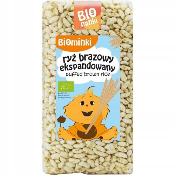 Organic Expanded Brown Rice Biominki 0.075 Kg