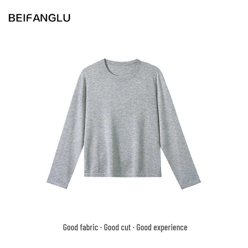 Women's Luxury Soft Cashmere Blend Knitwear - Versatile Round Neck for Spring/Summer