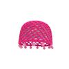 Round Beads Crochet Hollow Tassels Knitted Hat Bohemian Style Ethnic Style Hat  Outdoor