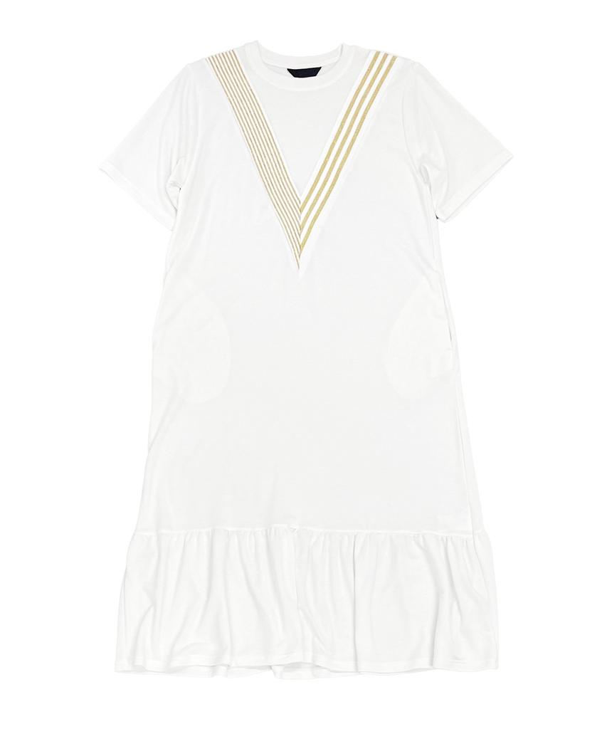 The Studio K Glad Dress_White