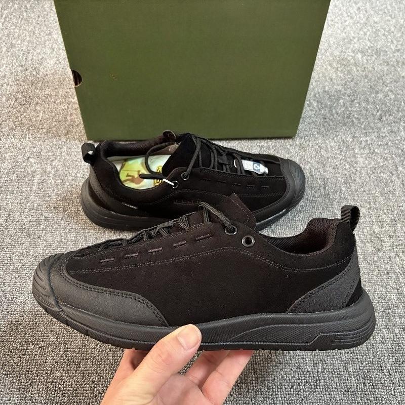 Casual Men Shoes With Hidden Lacing Lightweight Hiking Versatile Student Style