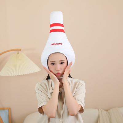 Спортивная встреча, головной убор в виде кегли, шляпа, реквизит для фото, мультяшный головной убор, реквизит для выступления