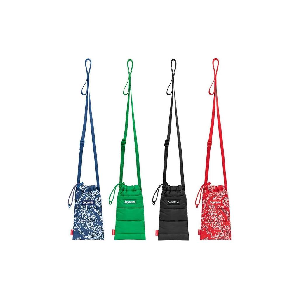 Supreme Nylon Fabric Crossbody Bags Regular Unisex Multicolor (Unisex) Crossbody Bags SUP FW22 1089