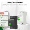 2P Smart Circuit Breaker Tuya APP Wifi Enabled Circuit Breaker Electricity Statistics Leakage