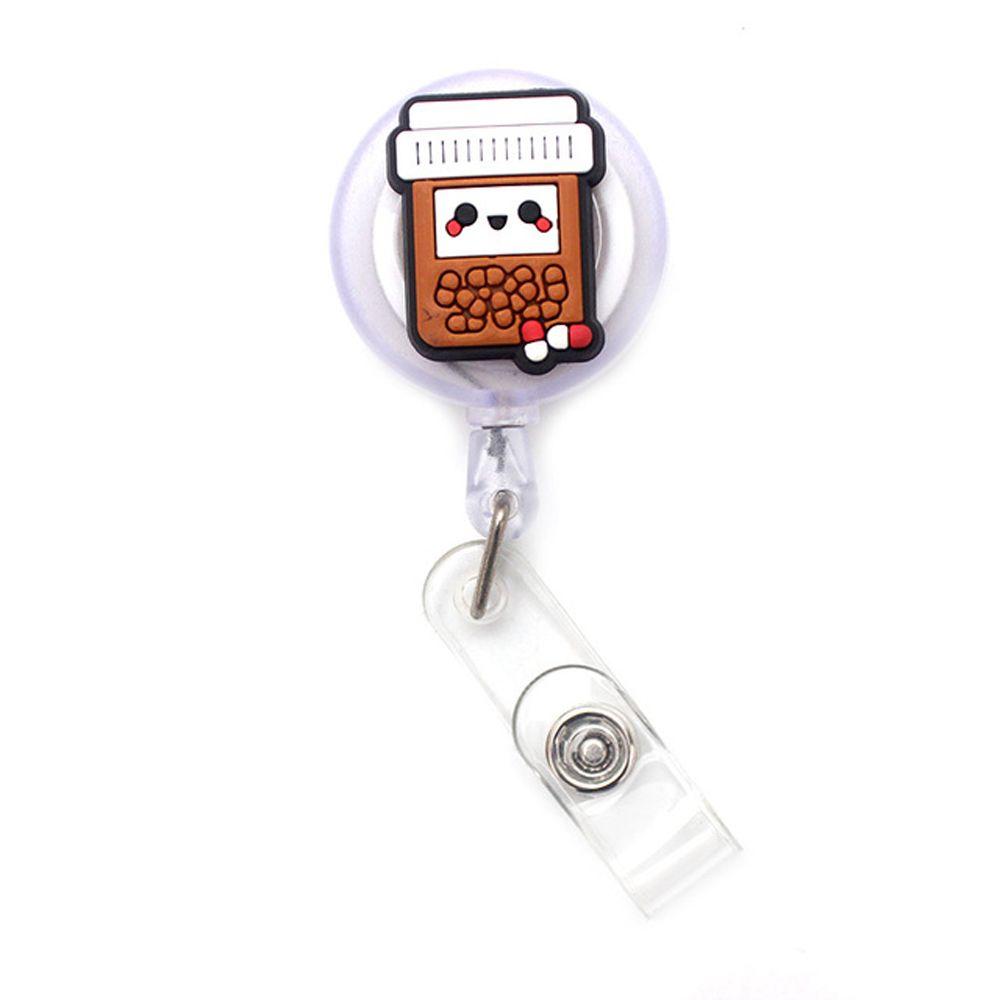 Держатель для карты на груди, выдвижная катушка для бейджа, держатель для больничного бейджа, зажимы для удостоверения личности, держатель для бейджа медсестры