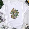 (Asian Size) Graphic Tee Cactus Plant Sweet Trend Female Fashion Print Casual T Clothing Casual Women's Summer Top Short Sleeve T-shirt