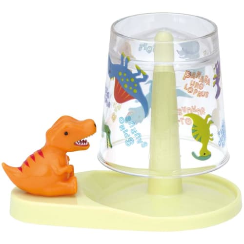 Skater Antibacterial Gargle Cup with Stand Dinosaur Picture Book Cup UGC1AG-A