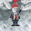 Yousheng 1/2Pcs Trump 2024 Рождественское украшение Америка снова великая флаг США Рождественская елка подвесные украшения патриотическое металлическое украшение