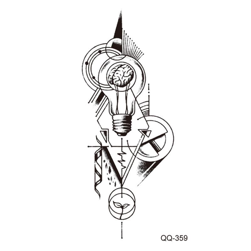 Маленькая водонепроницаемая временная татуировка-наклейка, цветные перья, цветы, листья, планета, луна, женский боди-арт, запястье, шея, поддельные татуировки для мужчин