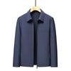 New Sun Protection Lapel Executive Jacket for Men's Casual Simple Versatile Thin Anti-wrinkle Dad Jacket