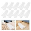20pcs Washable Tummy Liners For Sweat - Rash Under Belly Sweat Liner Perspiration Absorber Pads Disposable Belly Band For Skin 28.69 X 4.52 Inch White