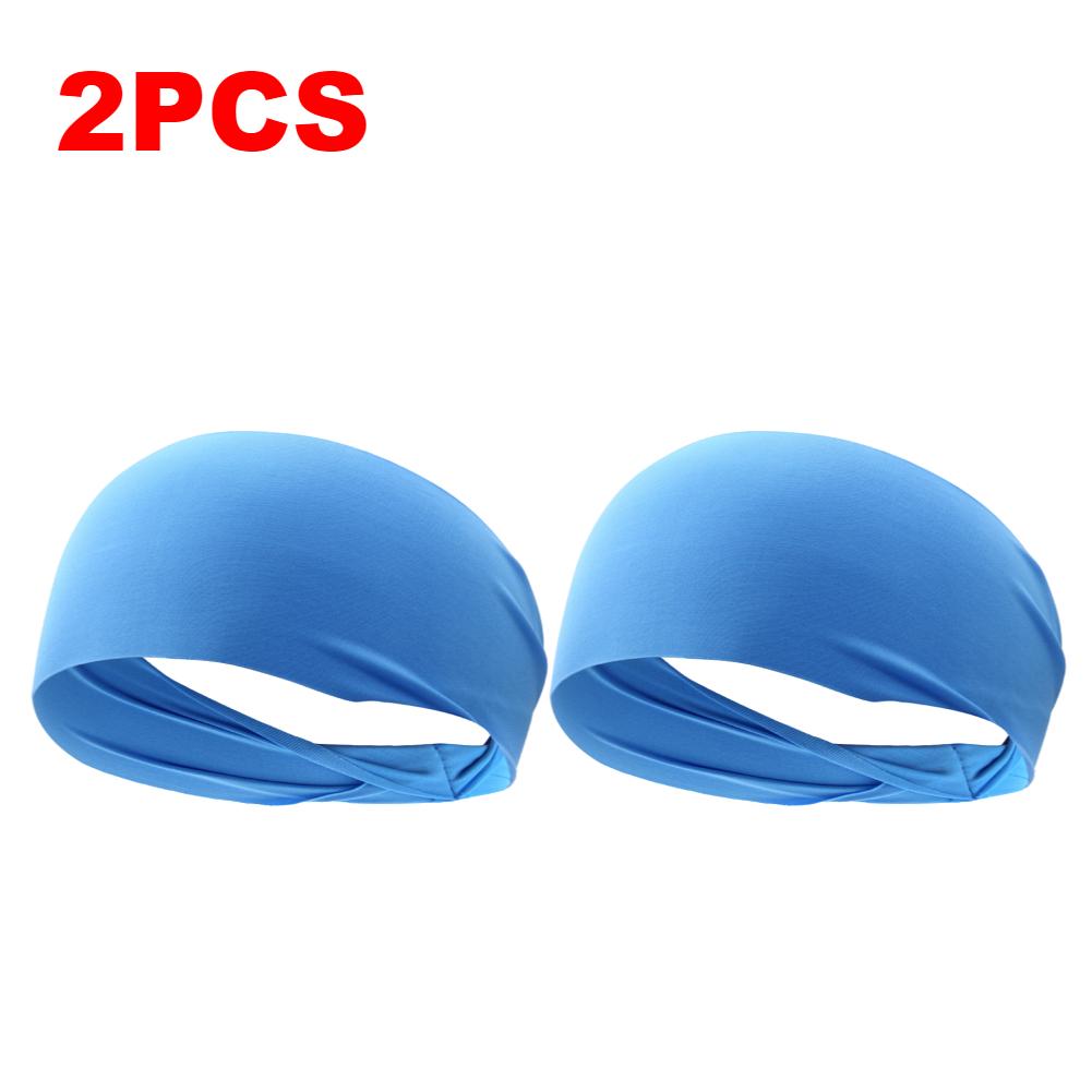 Ultra-Thin Unisex Fitness Elastic Headband Turban Sweat Absorption Breathable Quick Drying Sports Running Hair Band Accessories
