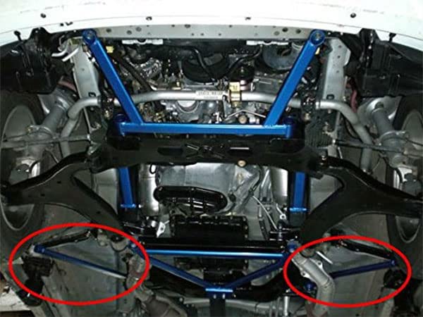 CUSCO Power Brace for Nissan Elgrand 841 492 FS (Front Side)