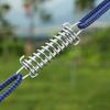Tent Spring Buckle Stainless Steel High Strength Tightness Adjustment Rope Tensioner Awning Fixed