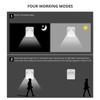 LED Night Light with Wireless Detector, AA Battery Powered Wall Lamp, PIR Motion Sensor, Auto On, Off, Cabinet, Stairs Lighting