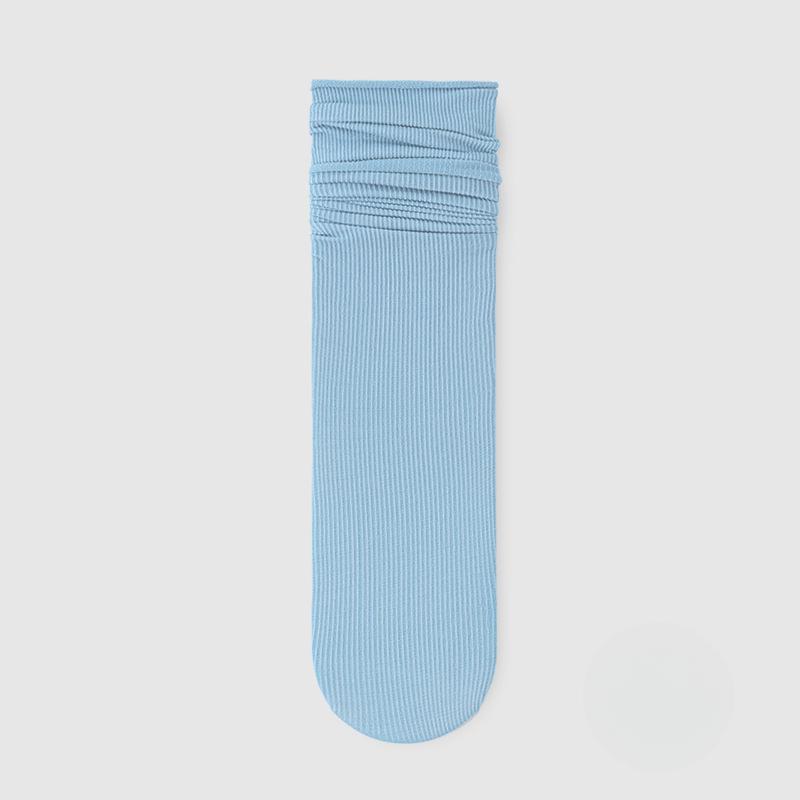 Ladies Summer Thin Style Yuezi Ice Silk In The Tube Pile Socks