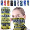 Shield Mask Magic Neck Scarf Bandana Printing Cycling Scarfs  Outdoor Climbing Hiking