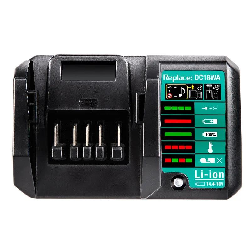 Зарядное устройство DC18WA Запасное Быстрая зарядка Для Makita 14.4V 18V BL1811G BL1813G BL1815G Литиевая батарея Безопасное зарядное устройство