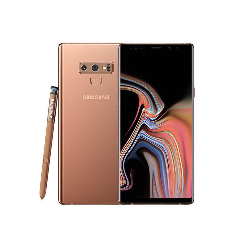 Восстановленный Samsung Galaxy Note9 N960U N960F Оригинал 6.4" 6 ГБ ОЗУ 128 ГБ ПЗУ 12 МП Мобильный телефон Сканер радужной оболочки глаза С одной SIM-картой
