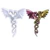 Decoration Crystal Epoxy Casting Mould Resin Molds Lovers Dragon Silicone Mold Hanging Ornament
