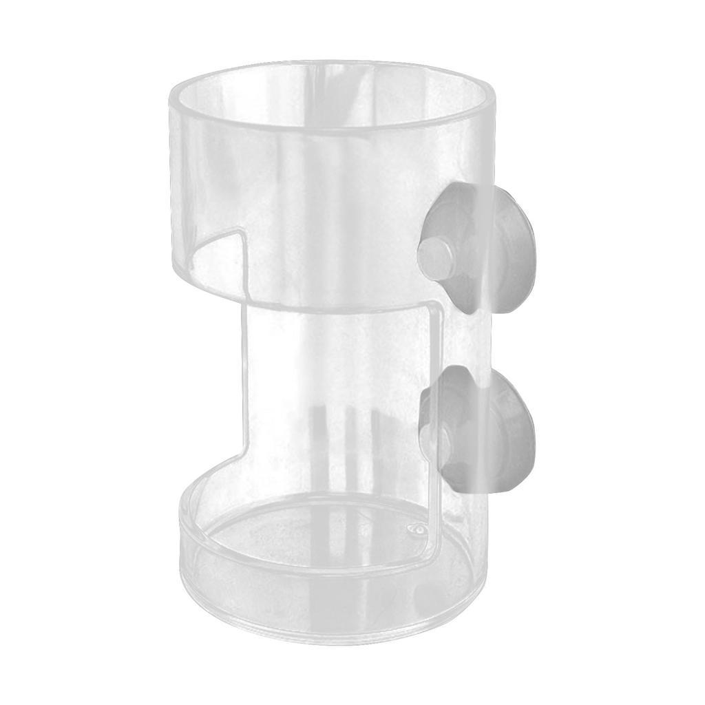 Кормушка для аквариумных рыбок, новый поддон для аквариума с присоской, акриловая трубка для кормления, подставка для корма для рыб, кормушка для аквариумных черепах и креветок