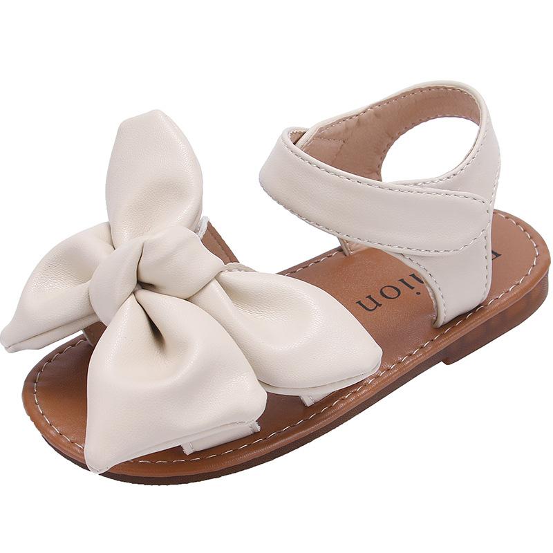 Summer Sandals Bow Children Shoes Girls Sandals Baby Korean Party Princess Soft Beach Sandal