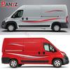4 шт./лот Автомобильные наклейки Для Peugeot Boxer Citroen Jumper Fiat Ducato Аксессуары Стилизация Фургона Полосы Графика Виниловые Наклейки