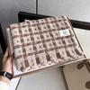New Korean Version Scarves for Men and Women In Autumn and Winter, Checkered Couple Dual-purpose Warm and Windproof Scarf Shawl