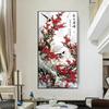 Modern Chinese Style Simple Plum Painting Canvas Wall Art Print Canvas Print Print Wall Art Picture for Home Decoration No Frame
