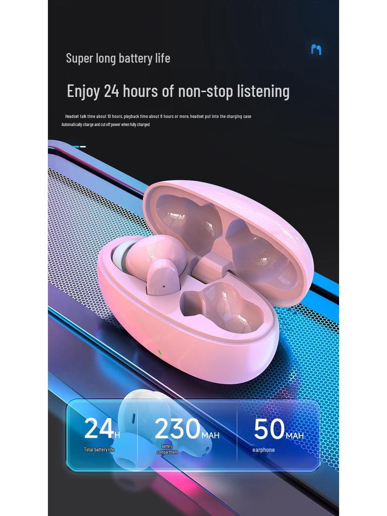Беспроводные Bluetooth-наушники-вкладыши S90: Сверхдолгая работа от батареи, Высокое качество звука, TWS, Готов для киберспорта