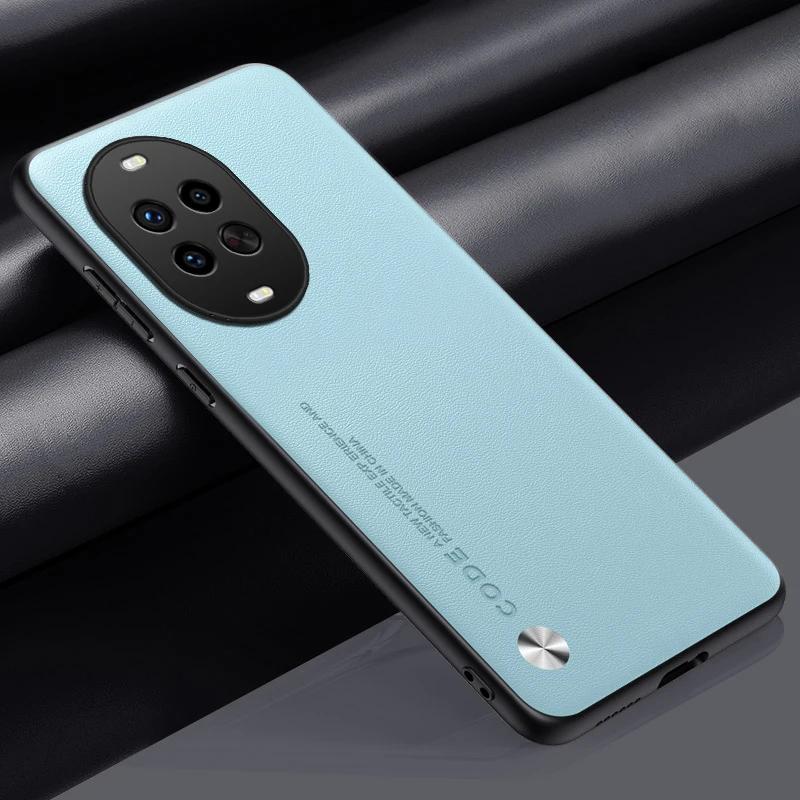 Роскошный чехол-накладка из мягкой ПУ-кожи для Huawei Nova 14 Pro 13 12 11 10 9 8 7 6 14Ultra, противоударный силиконовый чехол, задняя крышка