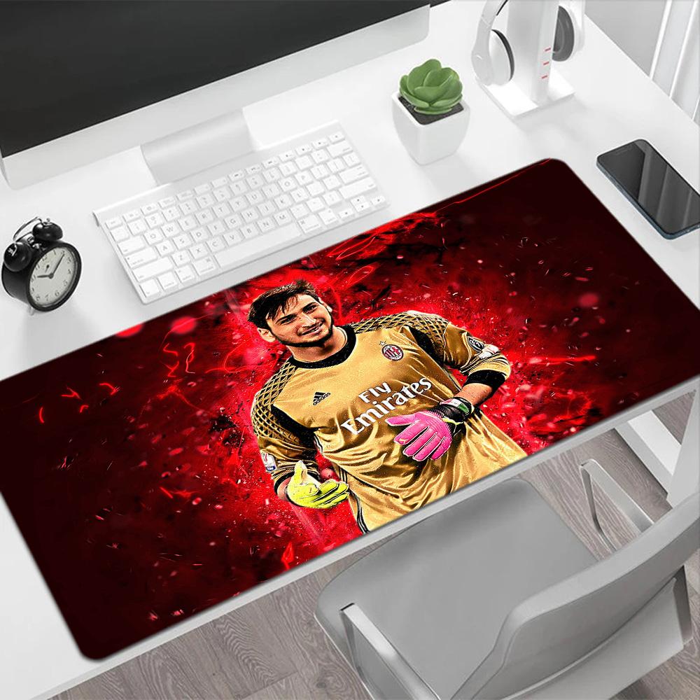 Goalkeeper Action Large Mouse Pad Gamer Mousepad Study Desk Mat Non-Slip Rubber Bottom Computer Decor Item Office Use