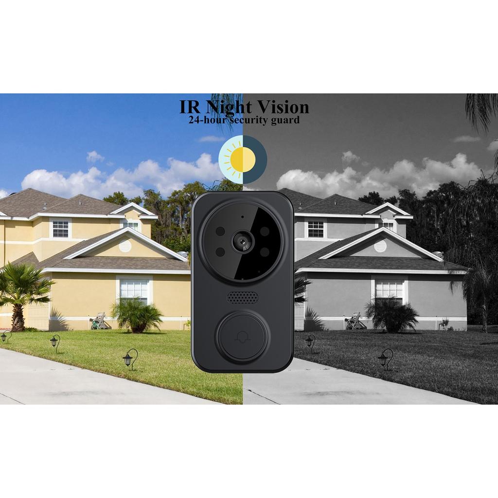 Wi-Fi умный визуальный дверной звонок, новый беспроводной пульт дистанционного управления M8, домашняя и коммерческая перфорационная камера с приложением, монитор в реальном времени