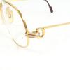 Cartier Glasses Trinity Bordeaux gold mens Used