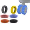 4/8 шт. Портативные Защитите колеса вашего багажа гибкими силиконовыми чехлами для чемоданов