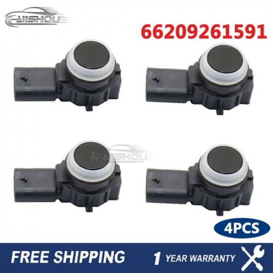4Pcs 66209261591 New Bumper Parking PDC Ultrasonic Sensor For BMW 1 2 3 4 Series