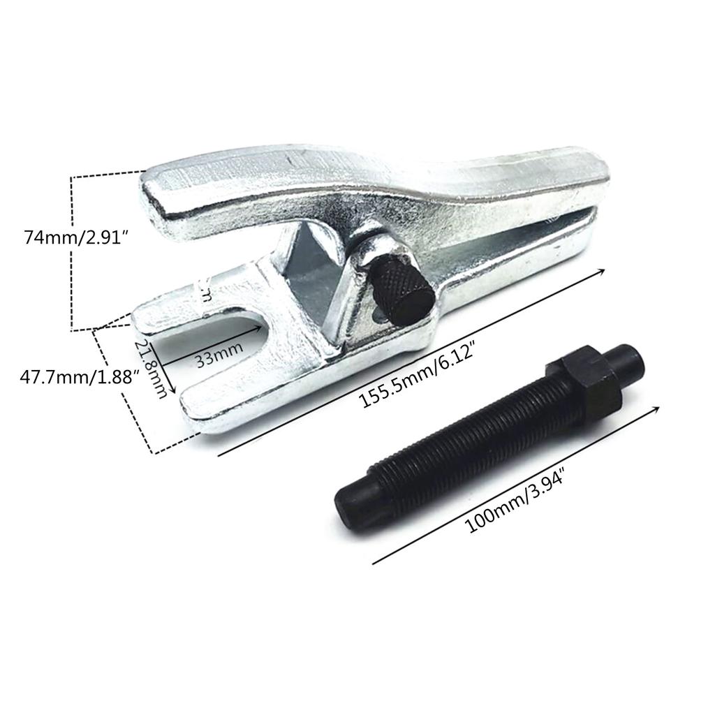 Регулируемый съемник автомобильных шарниров, эффективный автомобильный инструмент рулевого управления, гаражный инструмент, инструмент для ремонта автомобиля, универсальный инструмент для снятия шарниров