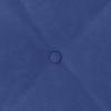 Back Cushion Police Blue 120 x 50 cm Cord Fabric