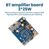 Плата усилителя мощности Bluetooth DC 9-30V двухканальная высокое качество звука 2x100 Вт поддерживает частичное приложение моно 100 Вт Звуковой модуль