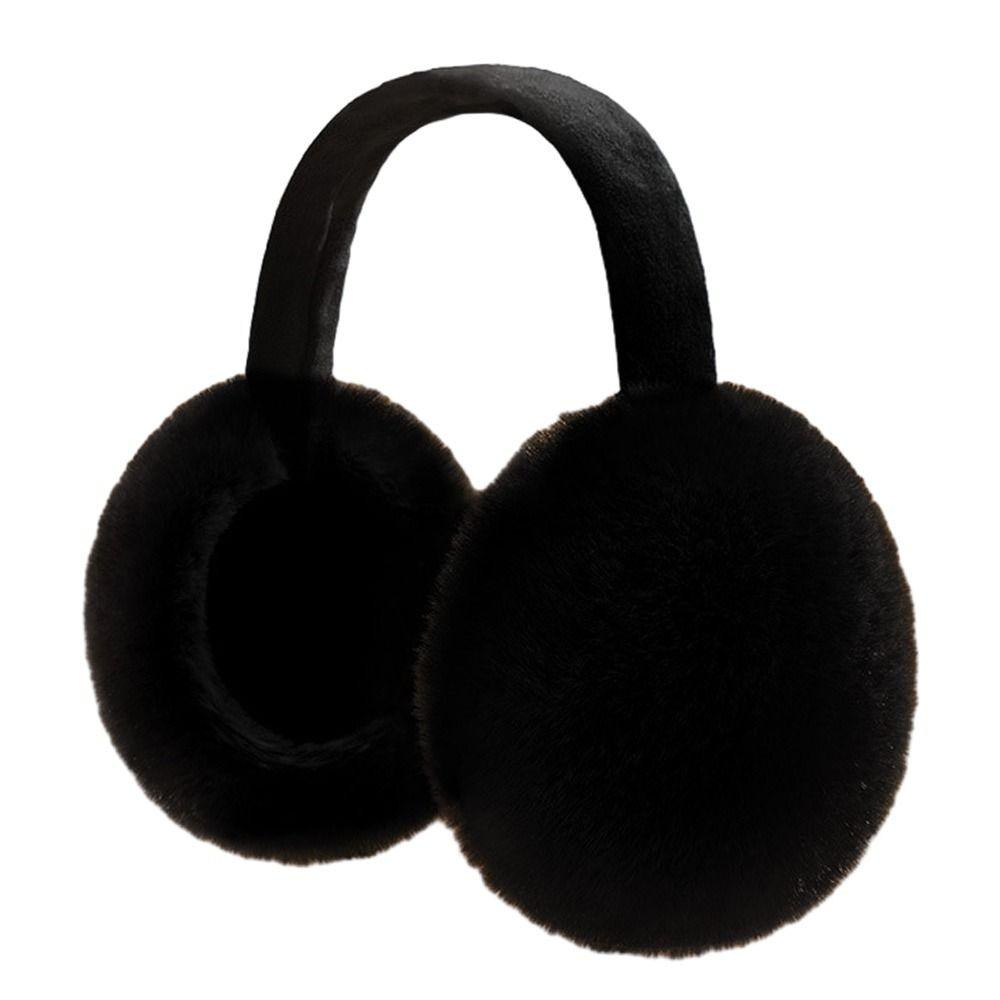 Складная грелка для ушей с защитой от холода, теплые наушники с защитой от холода из искусственного меха, подарки