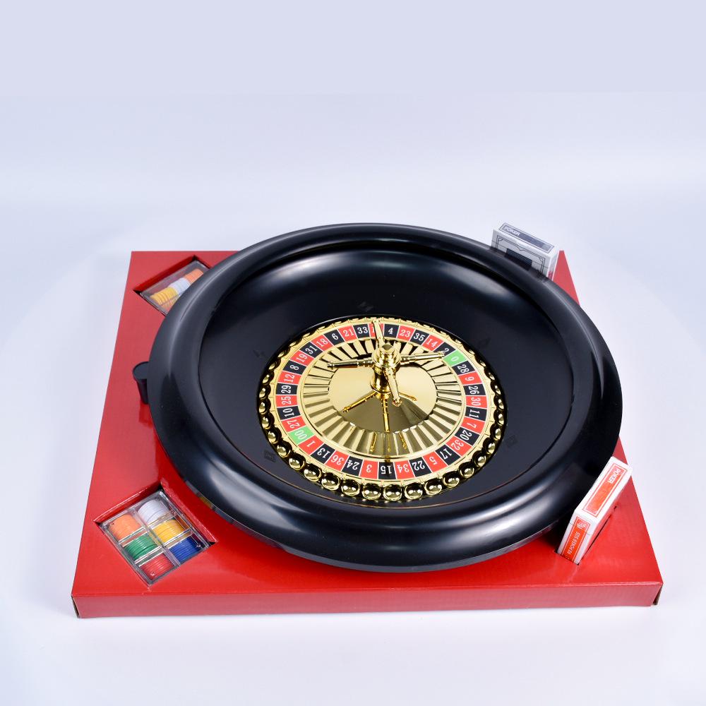 16-inch Russian Roulette Table Game Set for Party and Bar Entertainment