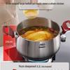 ASD 316L Stainless Steel 20CM Multi-Purpose Pot