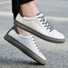 Мужская обувь из натуральной кожи, скейтборд, стильные высококачественные мужские кроссовки со шнуровкой, удобные классические кроссовки на плоской подошве