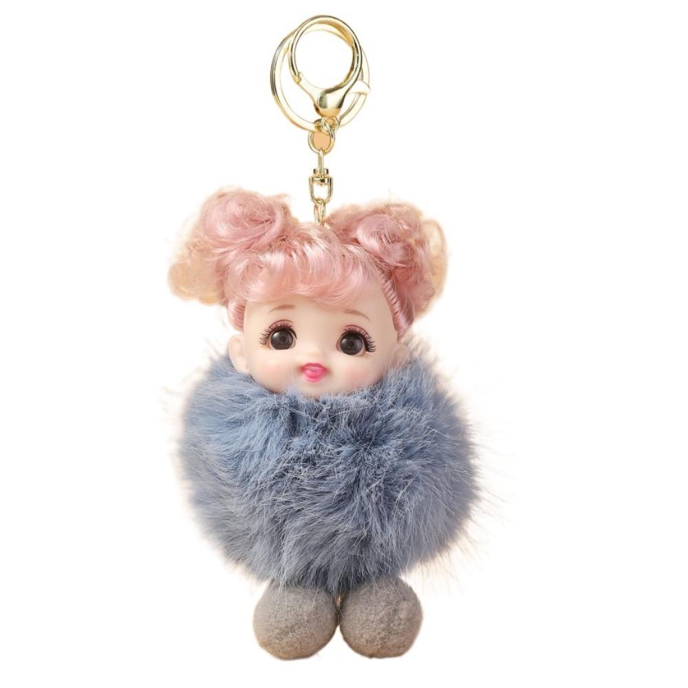 Кукла-младенец, плюшевые куклы, подвеска, мягкий брелок для ключей от машины, пушистый брелок для куклы, декор для рюкзака