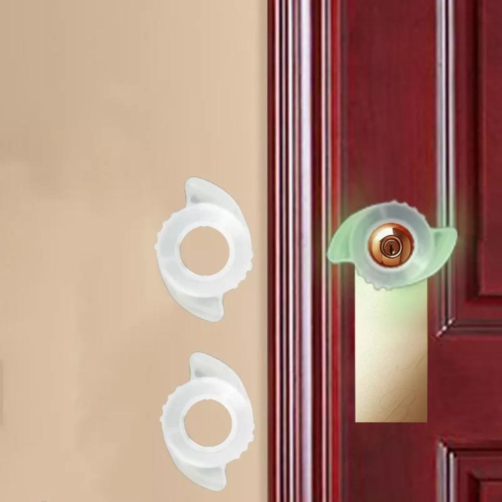 Dustproof Wall Protector Door Knob Cover Door Handle Gloves Door Lock Cover Crash Pad