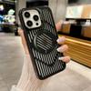 Роскошный полый теплоотводящий магнитный чехол для телефона iPhone 16 15 14 13 Pro max складная подставка для камеры