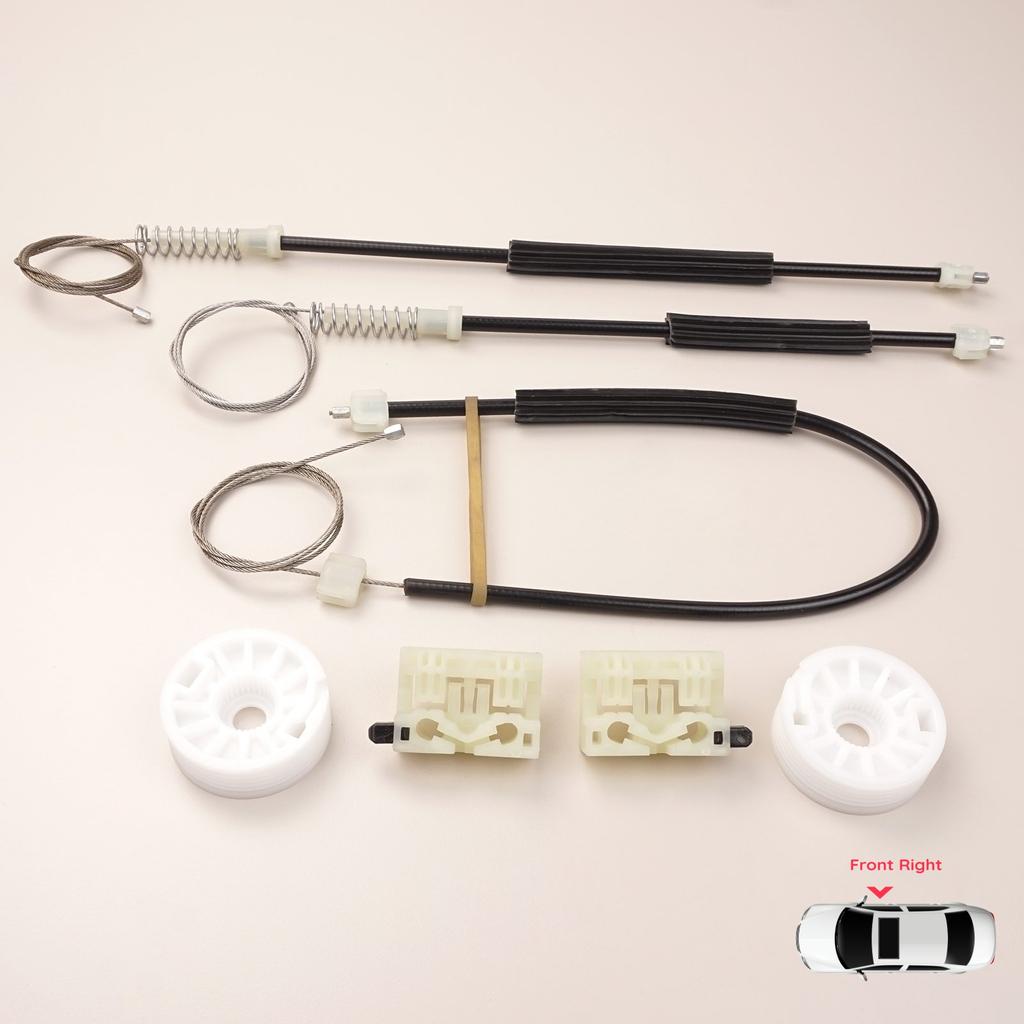 EWR5321 Power Window Lifter Regulator Repair Set Front Right for Chevrolet Cruze MK1 J300 J305 J308 2008-2016 4/5 Door 95382557