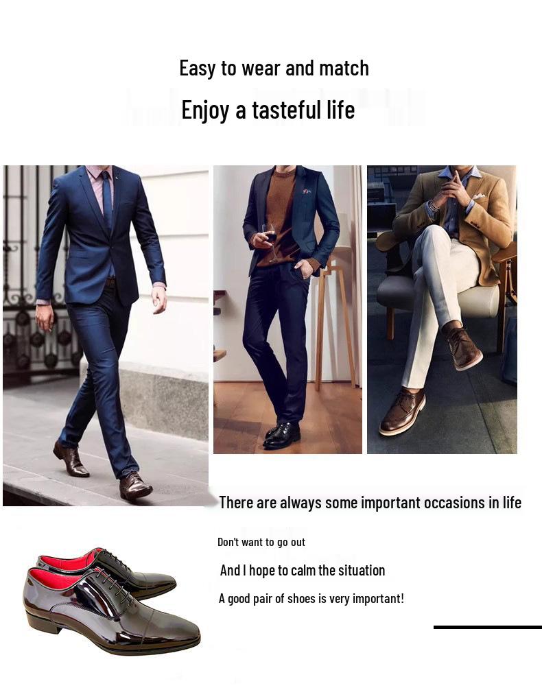 Мужские туфли оксфорды на шнуровке с квадратным носком и красной подошвой, увеличивающие рост, в деловом повседневном стиле, для свадеб, 2025