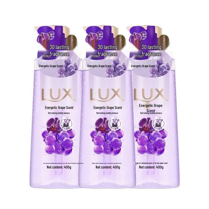Lux Grape Scent Sparkling Refreshing Shower Gel